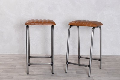 leather look counter stool